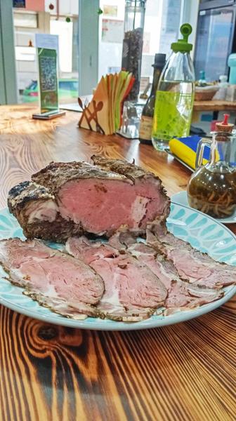 Roast Beef in Carpaccio